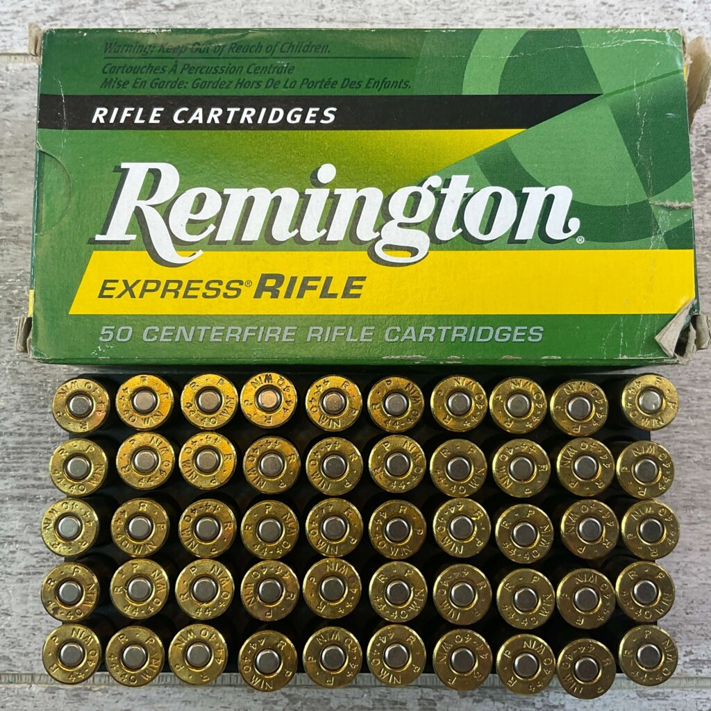 REMINGTON 44-40 WIN., 200 GR. SP AMMO, VARIOUS, JAMES EARL JONES COLLECTION #5-11223-PF