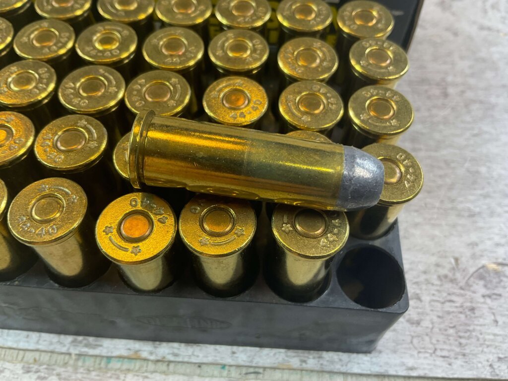 PRECISION CARTRIDGE 44-40 WIN., 200 GR. RNFP LEAD AMMO, FULL BOX, JAMES EARL JONES COLLECTION #5-11224-PF