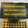 PRECISION CARTRIDGE 44-40 WIN., 200 GR. RNFP LEAD AMMO, FULL BOX, JAMES EARL JONES COLLECTION #5-11224-PF