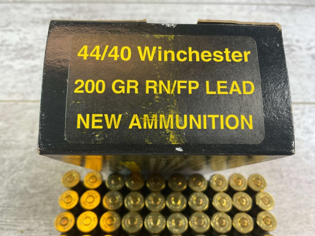 PRECISION CARTRIDGE 44-40 WIN., 200 GR. RNFP LEAD AMMO, FULL BOX, JAMES EARL JONES COLLECTION #5-11224-PF