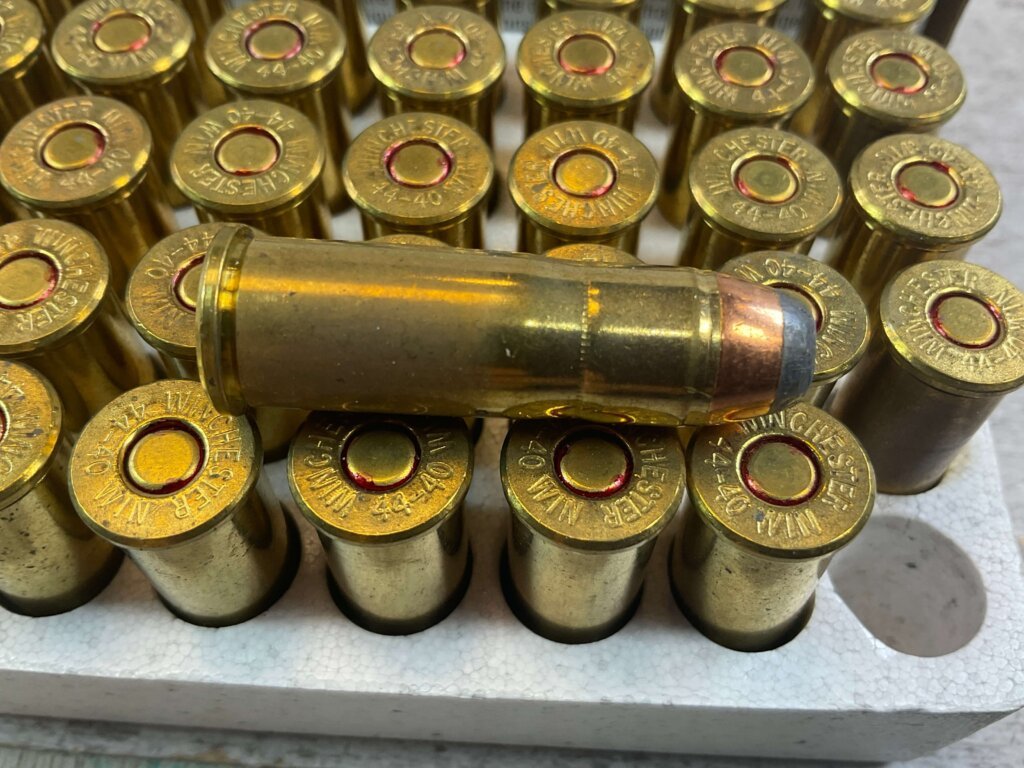 WINCHESTER SUPER-X 44-40 WIN., 200 GR. SP AMMO, FULL BOX, JAMES EARL JONES COLLECTION #5-11225-PF