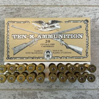 TEN-X AMMUNITION 32-40, 170 GR. RNFP AMMO, FULL BOX, JAMES EARL JONES COLLECTION #5-11228-PF
