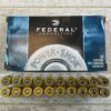 FEDERAL POWER-SHOK 338 FEDERAL, 200 GR. UNI-COR SP AMMO, FULL BOX, JAMES EARL JONES COLLECTION #5-11231-PF