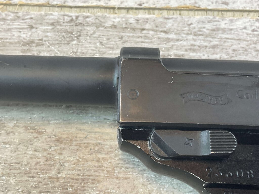 WALTHER P38 POST WAR P38 PISTOL RIG 1963 MFR #6-06026-PF