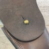 U.S. PERKINS CAMPBELL M1916 1911 BROWN LEATHER HOLSTER, WWI ISSUED #6-07024-PF