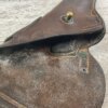 U.S. PERKINS CAMPBELL M1916 1911 BROWN LEATHER HOLSTER, WWI ISSUED #6-07024-PF