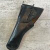 U.S. GRATON & KNIGHT CO. M1916 BLACK LEATHER HOLSTER 1943 DATED, WWII ISSUED #6-07025-PF