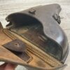 R. EHRNHARDT POESSNECK LUGER P08 BROWN HARDSHELL HOLSTER, 1937 DATED #6-07026-PF