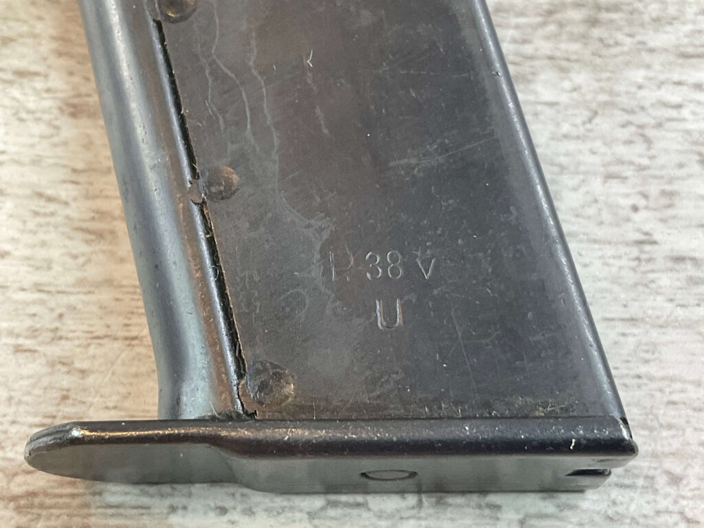 WALTHER P38v/U NAZI MARKED MAGAZINE #6-07032-PF