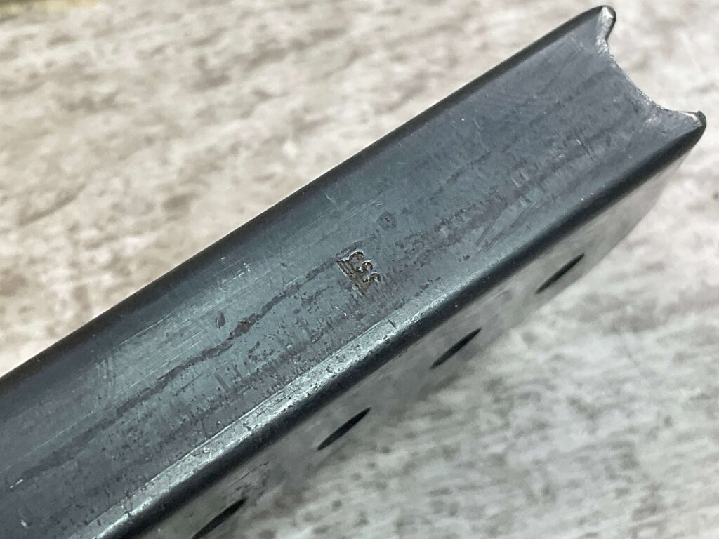 WALTHER P38v/U NAZI MARKED MAGAZINE #6-07032-PF