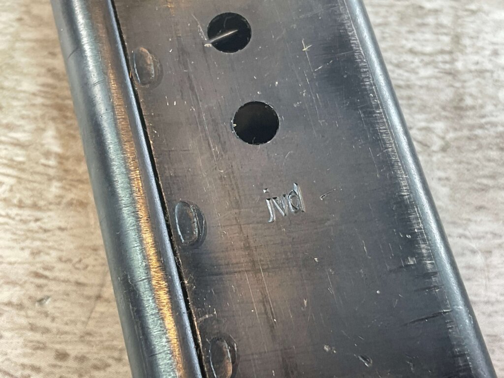 P38 "jvd" NAZI MARKED MAGAZINE #6-07033-PF