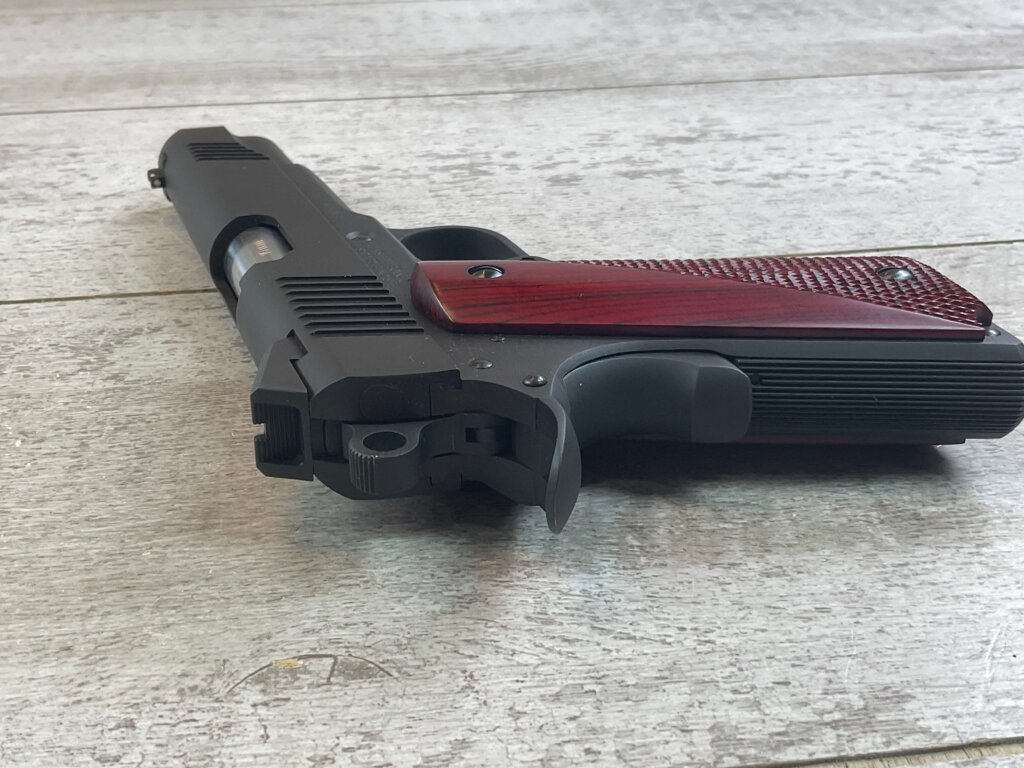 FUSION FIREARMS REACTION 10MM SEMI AUTO PISTOL, W/BAG & MINTY #6-07027-PF