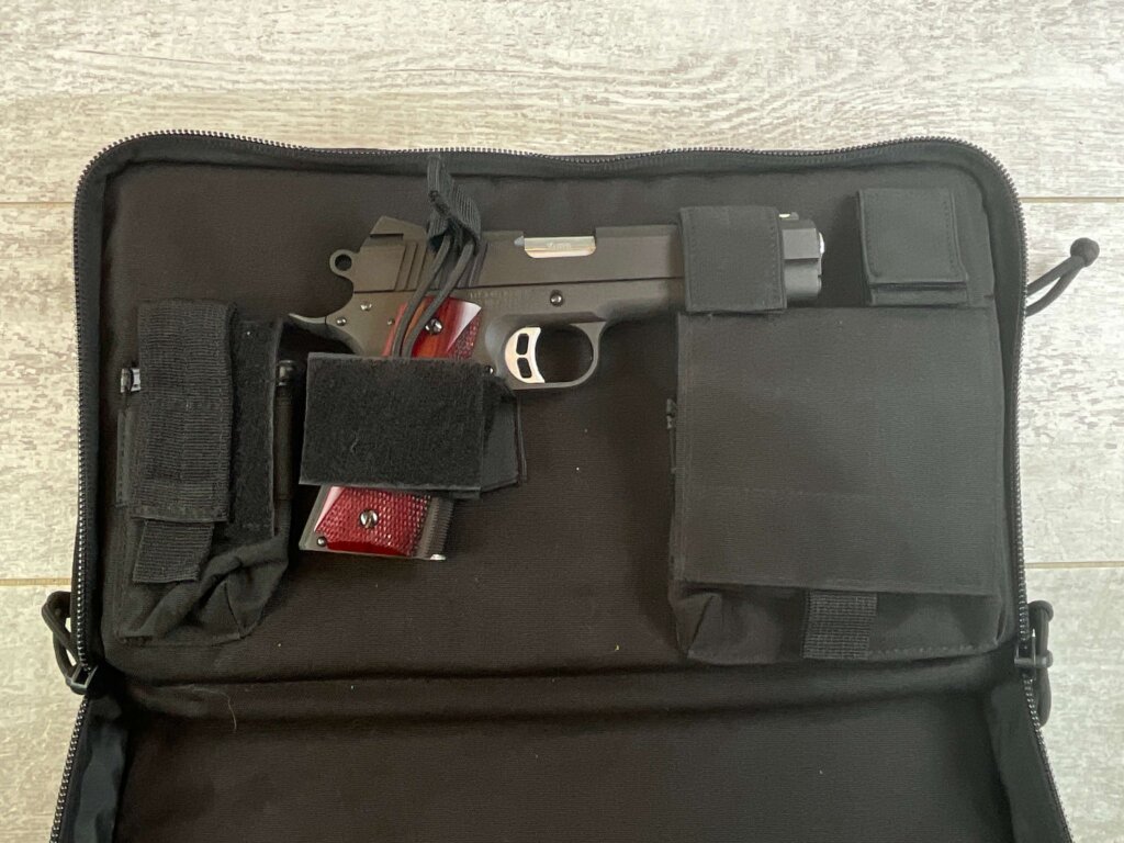 FUSION FIREARMS REACTION 10MM SEMI AUTO PISTOL, W/BAG & MINTY #6-07027-PF