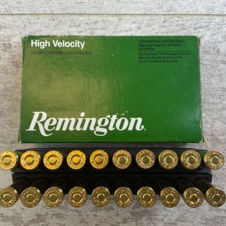 REMINGTON 35 WHELEN, 200 GR. CORE-LOKT PTD SP AMMO, FULL BOX, JAMES EARL JONES COLLECTION #5-11239-PF