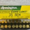 REMINGTON EXPRESS CORE-LOKT 35 REMINGTON, 150 GR. PTD SP AMMO, FULL BOX, JAMES EARL JONES COLLECTION #5-11240-PF