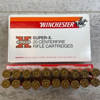 WINCHESTER SUPER-X 375 H&H MAGNUM, 300 GR. FULL METAL CASE AMMO, FULL BOX, JAMES EARL JONES COLLECTION #5-11244-PF