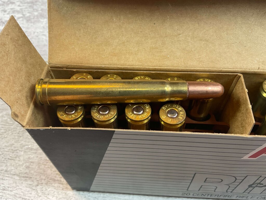 FEDERAL CLASSIC 375 H&H MAGNUM, 300 GR. HI-SHOK SP AMMO, FULL BOX, JAMES EARL JONES COLLECTION #5-11245-PF