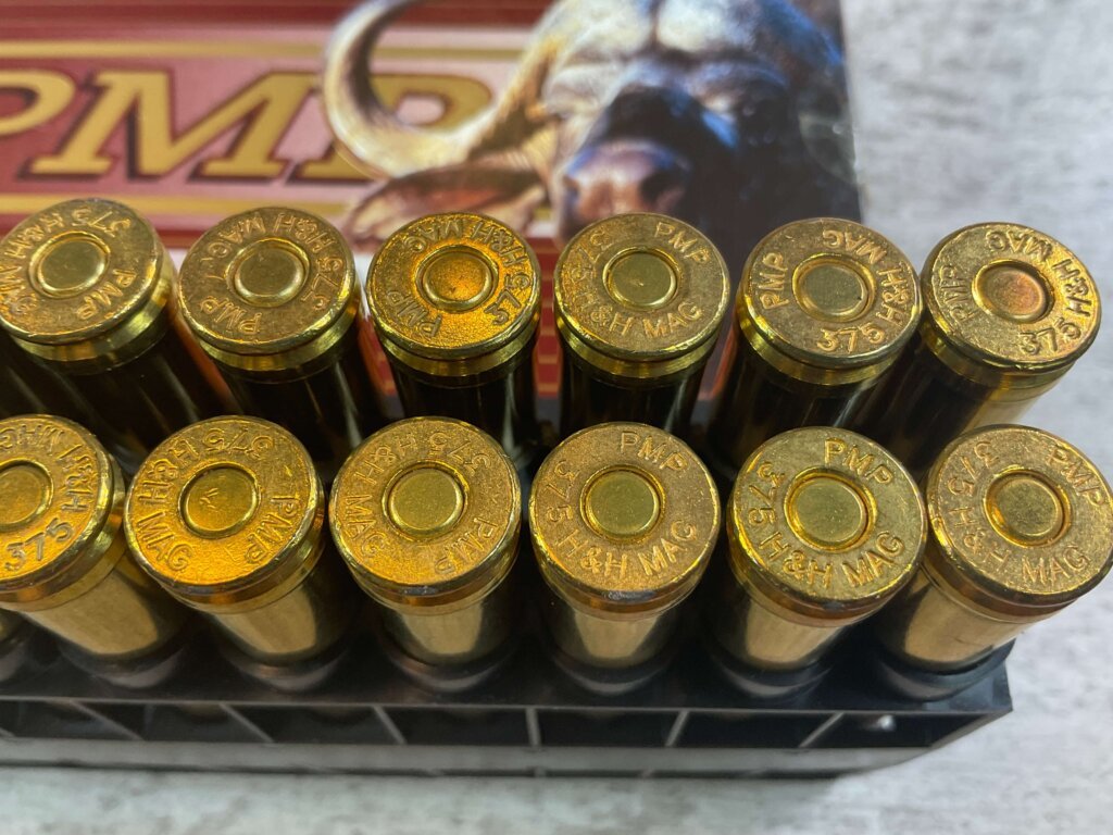 PMC 375 H&H MAGNUM, 300 GR. SP AMMO, FULL BOX, JAMES EARL JONES COLLECTION #5-11246-PF