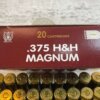 PMC 375 H&H MAGNUM, 300 GR. SP AMMO, FULL BOX, JAMES EARL JONES COLLECTION #5-11246-PF