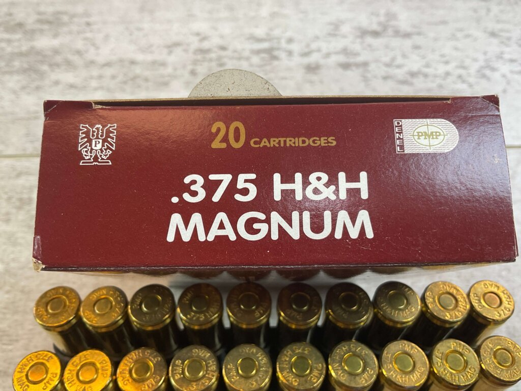 PMC 375 H&H MAGNUM, 300 GR. SP AMMO, FULL BOX, JAMES EARL JONES COLLECTION #5-11246-PF