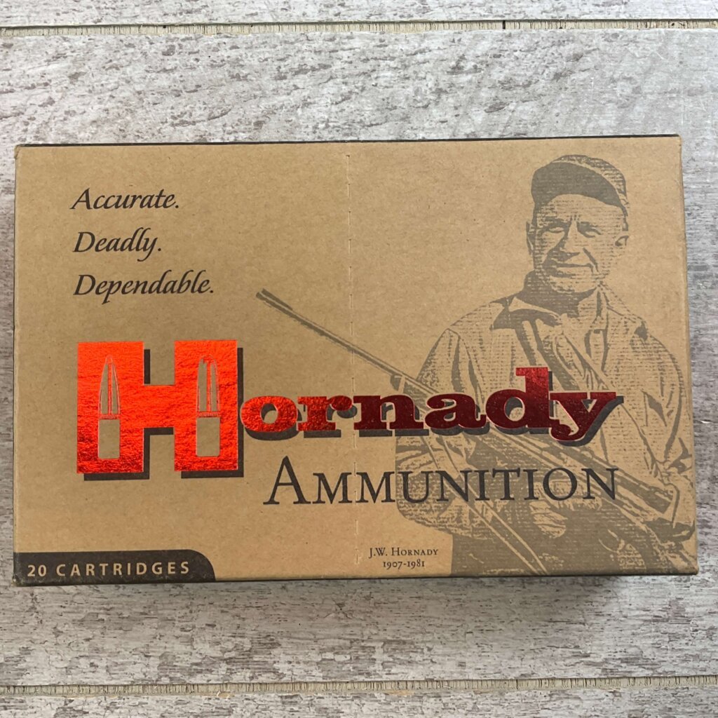 HORNADY CUSTOM 405 WINCHESTER, 300 GR. SP AMMO, FULL BOX, JAMES EARL JONES COLLECTION #5-11250-PF