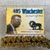 OLD WESTERN SCROUNGER LIMITED EDITION 405 WINCHESTER, 300 GR. SP SMOKELESS AMMO, FULL BOX, JAMES EARL JONES COLLECTION #5-11252-PF