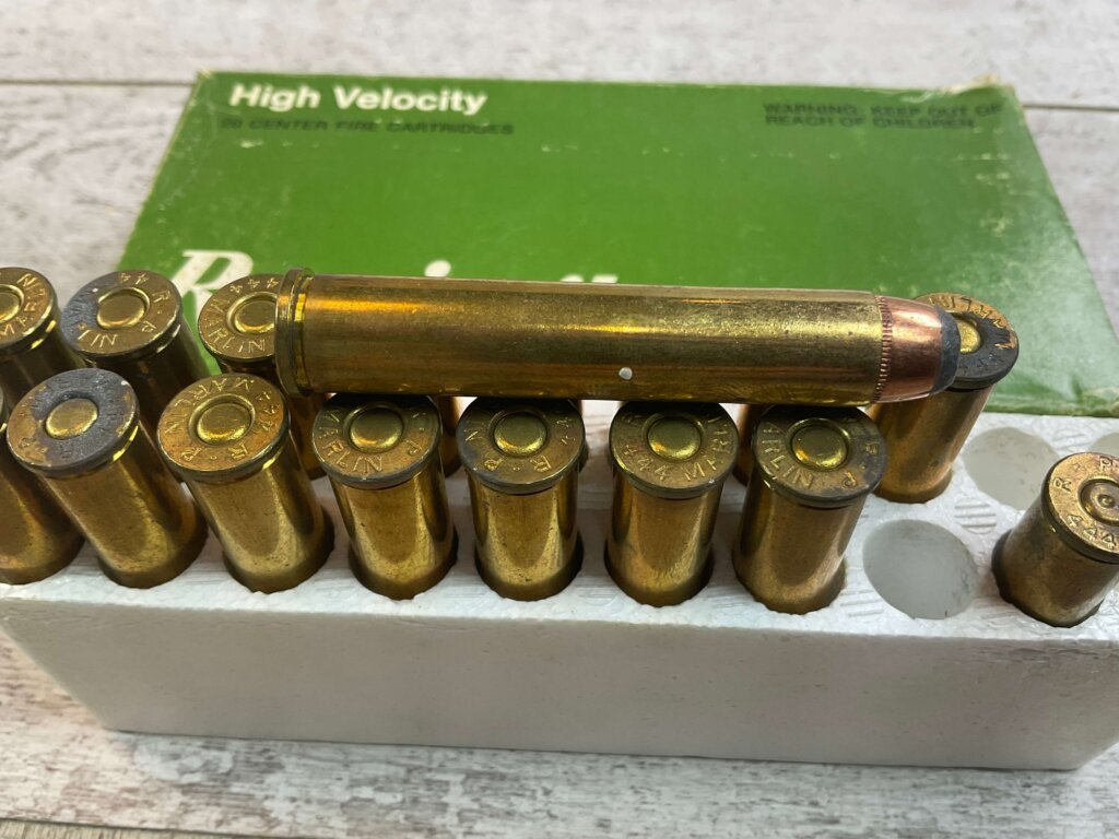 REMINGTON 444 MARLIN, 240 GR. SP AMMO, QTY 16, JAMES EARL JONES COLLECTION #5-11257-PF