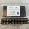 NYATI INC. 458 WINCHESTER MAGNUM, 500 GR. BARNES SOLID RN AMMO, FULL BOX, JAMES EARL JONES COLLECTION #5-11266-PF