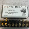 NYATI INC. 458 WINCHESTER MAGNUM, 500 GR. BARNES SOLID RN AMMO, FULL BOX, JAMES EARL JONES COLLECTION #5-11266-PF