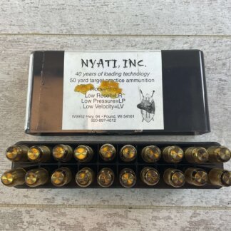 NYATI INC. 458 LOTT, 500 GR. BARNES SOLID RN AMMO, FULL BOX, JAMES EARL JONES COLLECTION #5-11267-PF