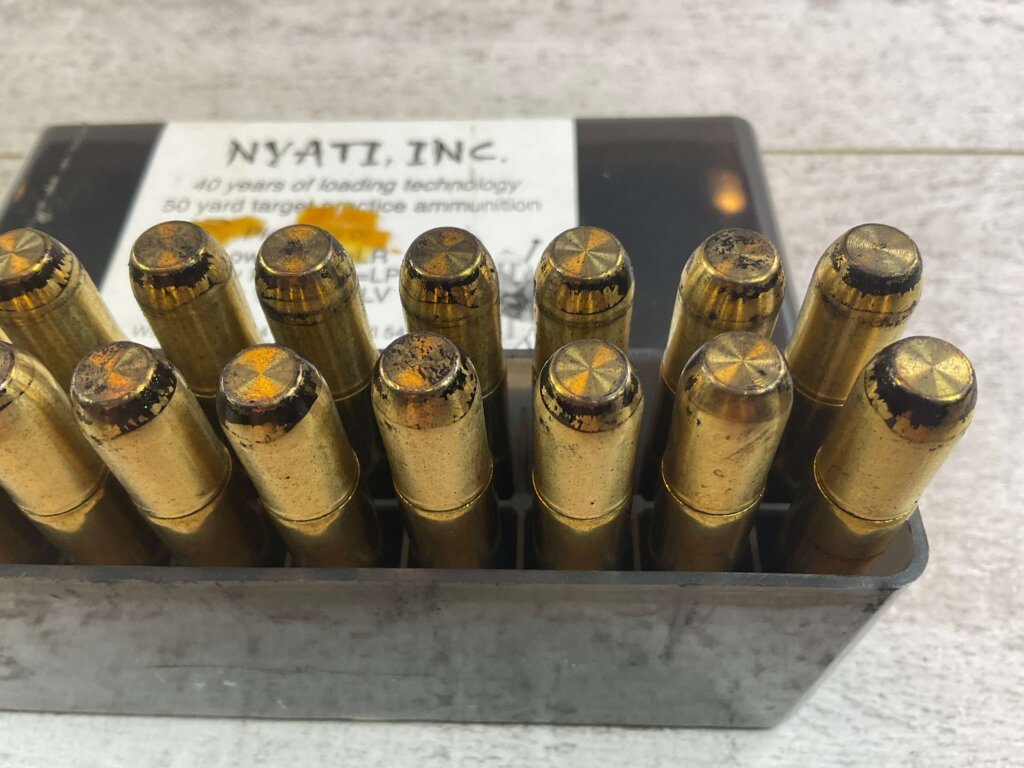 NYATI INC. 458 LOTT, 500 GR. BARNES SOLID RN AMMO, FULL BOX, JAMES EARL JONES COLLECTION #5-11267-PF