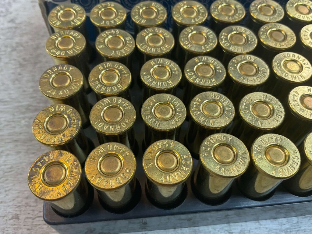 3D BLUE COWBOY LOAD 44-40 WINCHESTER, 200 GR. RN AMMO, FULL BOX, JAMES EARL JONES COLLECTION #5-11275-PF