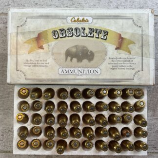 CABELA'S OBSOLETE AMMUNITION 30 FRENCH, 86 GR. JSP AMMO, FULL BOX, JAMES EARL JONES COLLECTION #5-11288-PF