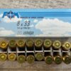 FNM 8X33MM KURZ, 124 GR. FMJ BT AMMO, FULL BOX, JAMES EARL JONES COLLECTION #5-11289-PF