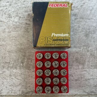 FEDERAL PREMIUM 356 TSW, 135 GR. HYDRA-SHOK JHP AMMO, FULL BOX, JAMES EARL JONES COLLECTION #5-11290-PF