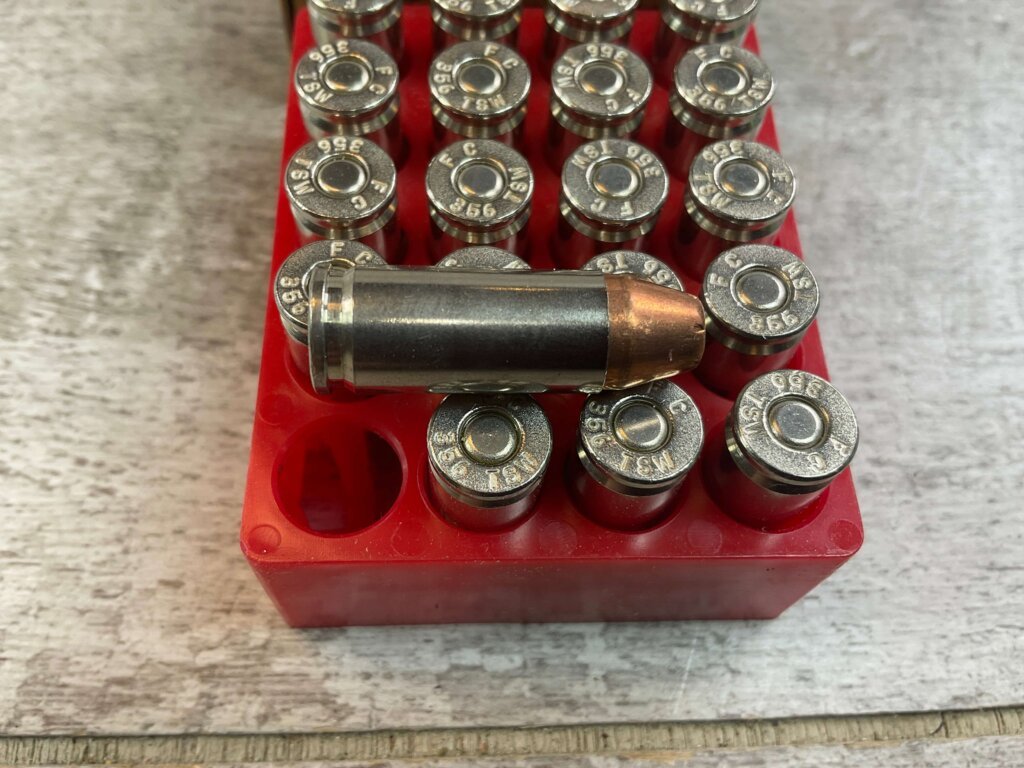 FEDERAL PREMIUM 356 TSW, 135 GR. HYDRA-SHOK JHP AMMO, FULL BOX, JAMES EARL JONES COLLECTION #5-11290-PF