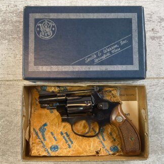 SMITH & WESSON S&W MODEL 34-1 .22LR 2" BBL REVOLVER IN BOX & MINTY #6-07039-PF