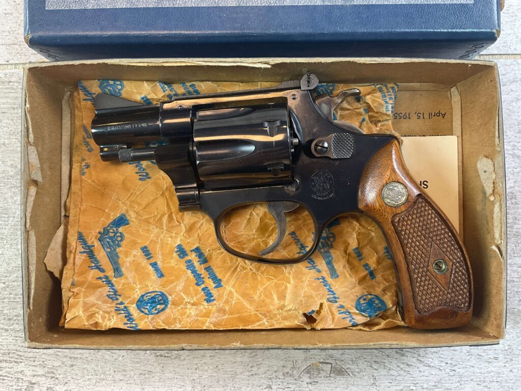 SMITH & WESSON S&W MODEL 34-1 .22LR 2" BBL REVOLVER IN BOX & MINTY #6-07039-PF