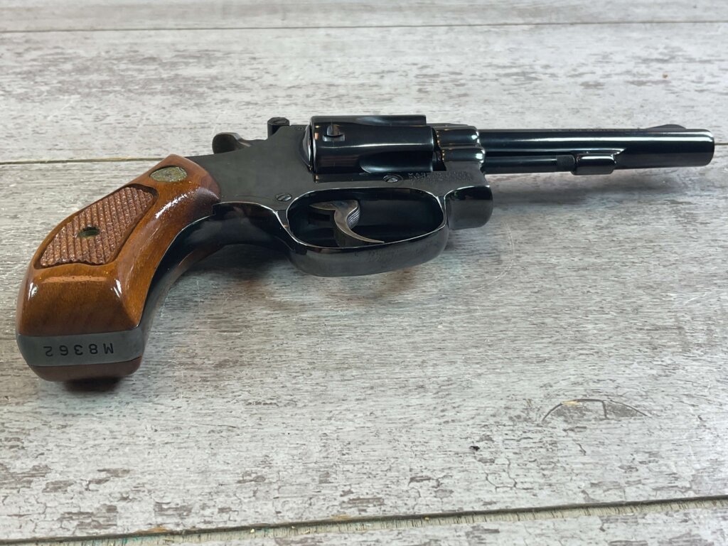 SMITH & WESSON S&W MODEL 34-1 .22LR 4" BBL REVOLVER IN BOX & MINTY #6-07038-PF