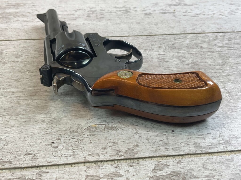 SMITH & WESSON S&W MODEL 34-1 .22LR 4" BBL REVOLVER IN BOX & MINTY #6-07038-PF