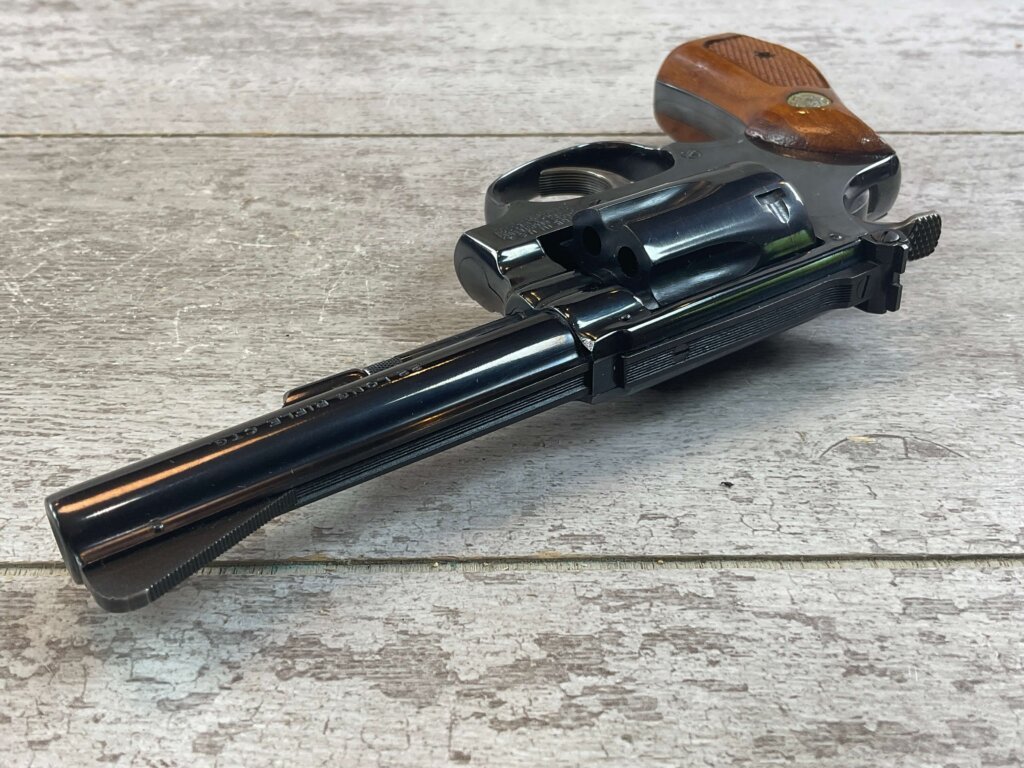 SMITH & WESSON S&W MODEL 34-1 .22LR 4" BBL REVOLVER IN BOX & MINTY #6-07038-PF