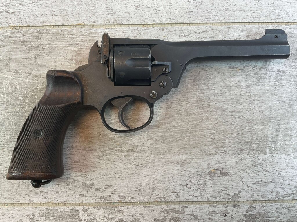 ENFIELD NO2 MKI TANK CREW .38 S&W DA REVOLVER #6-07040-PF