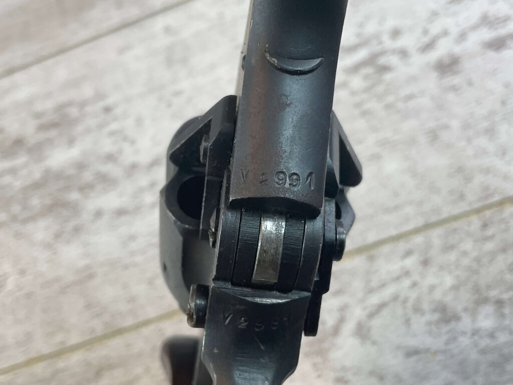 ENFIELD NO2 MKI TANK CREW .38 S&W DA REVOLVER #6-07040-PF