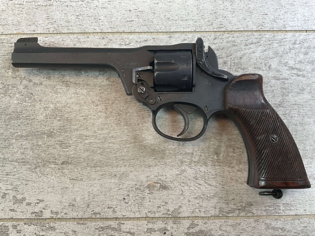 ENFIELD NO2 MKI TANK CREW .38 S&W DA REVOLVER #6-07040-PF