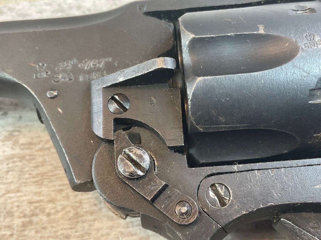 ENFIELD NO2 MKI TANK CREW .38 S&W DA REVOLVER #6-07040-PF