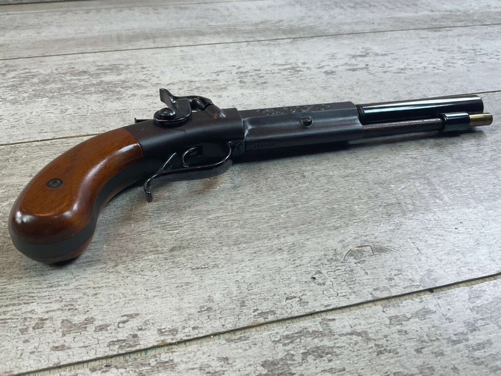 HOPPES / ETHAN ALLEN .45CAL SINGLE SHOT PERCUSSION PISTOL #6-07041-PF