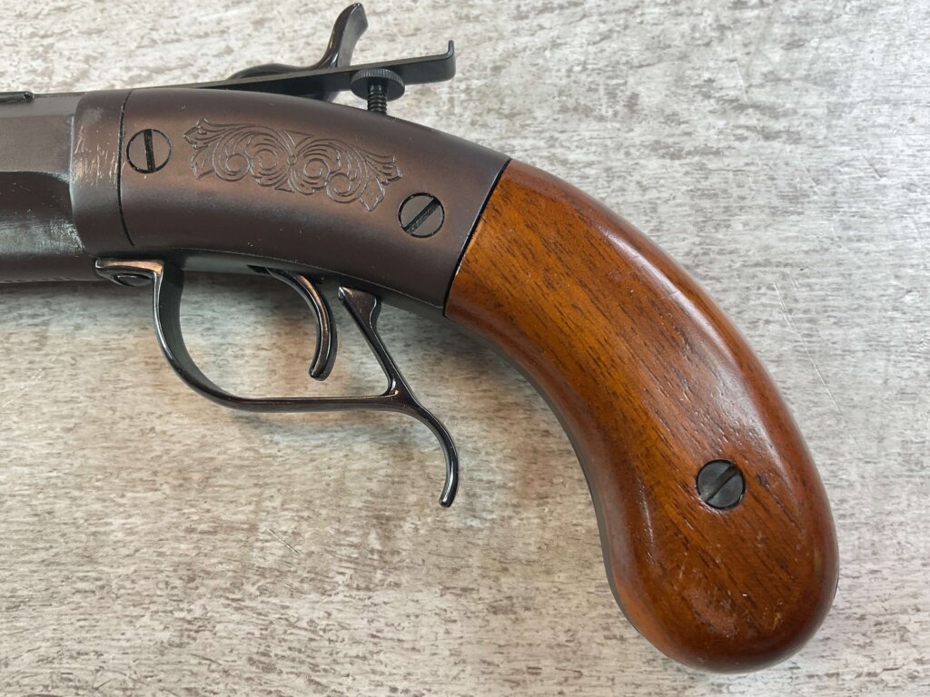 HOPPES / ETHAN ALLEN .45CAL SINGLE SHOT PERCUSSION PISTOL #6-07041-PF