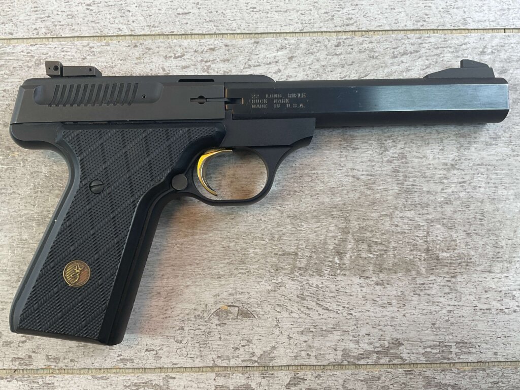 BROWNING BUCKMARK .22LR SEMI AUTO PISTOL #6-07042-JD