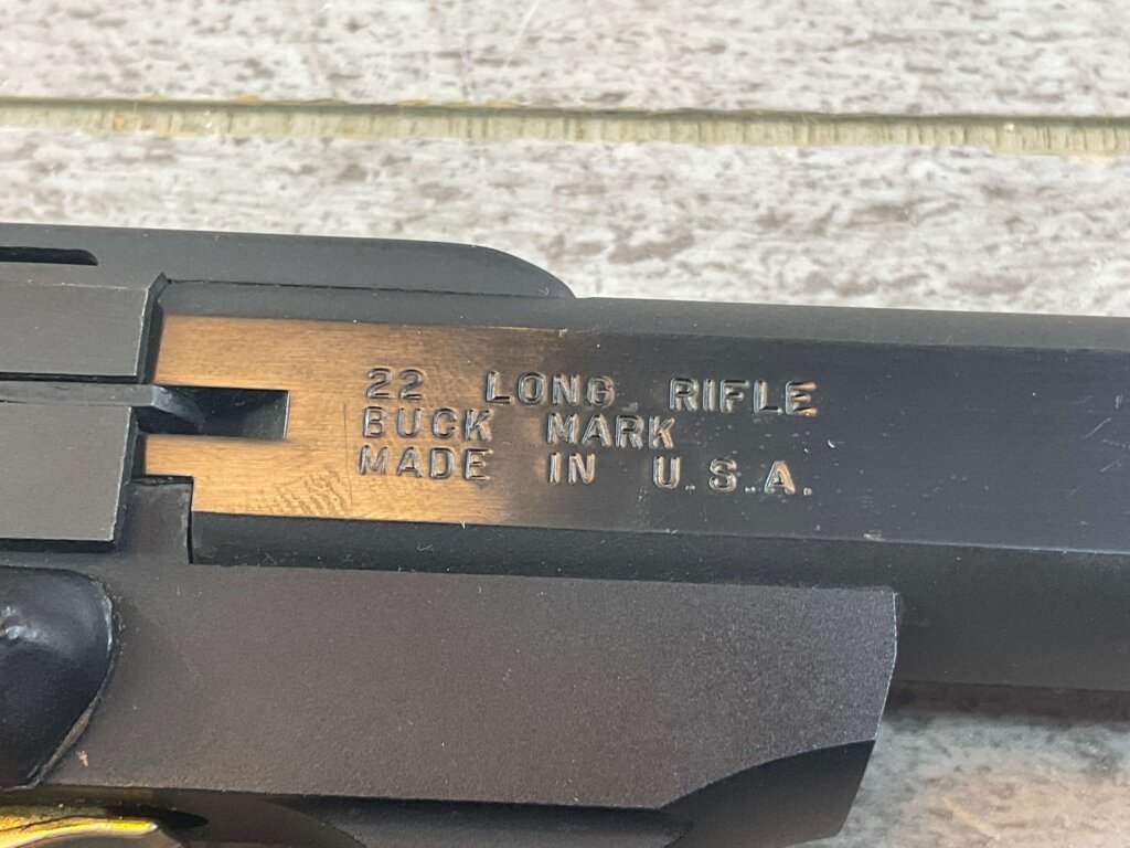 BROWNING BUCKMARK .22LR SEMI AUTO PISTOL #6-07042-JD