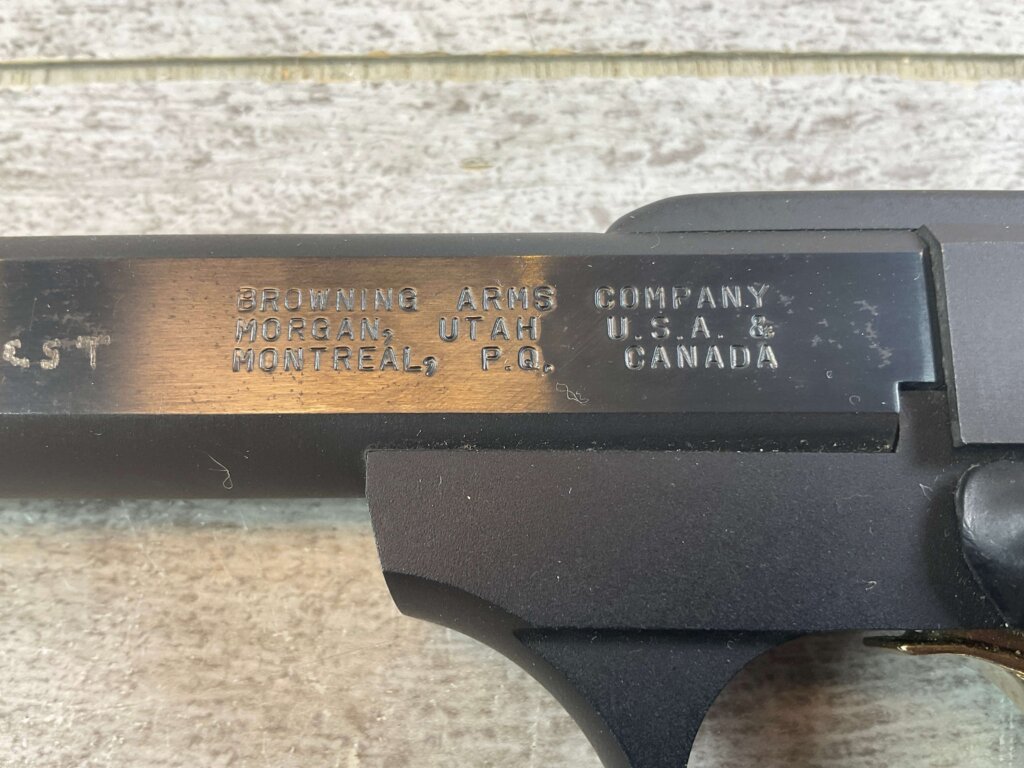BROWNING BUCKMARK .22LR SEMI AUTO PISTOL #6-07042-JD
